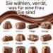Die Schokolade, die Sie auswählen, verrät, was für eine Frau Sie sind