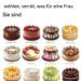 Die Torte, die du auswählst, verrät, was für eine Frau du bist