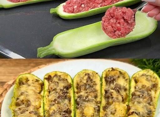 Rezept für gefüllte Zucchini