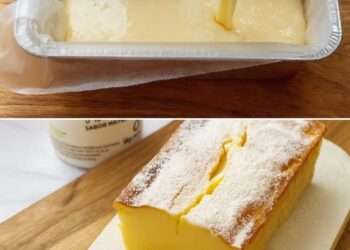 Ich backe ihn jeden Abend und habe kein einziges Pfund zugenommen. Es ist der einzige Kuchen, den ich nach dem Abendessen essen kann. Er hat nur 90 Kalorien!