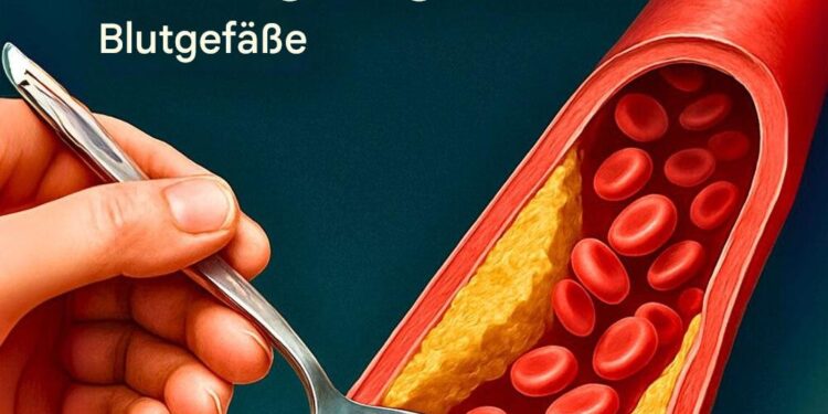 1 Esslöffel jeden Morgen zur natürlichen Reinigung Ihrer Blutgefäße