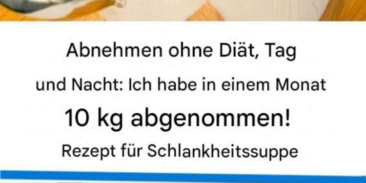 Rezept für Schlankheitssuppe