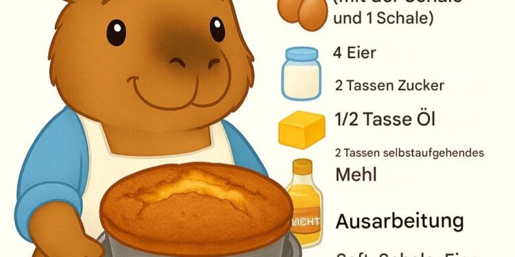 Oh ja – dieser Orangenkuchen ist ein echtes Goldstück