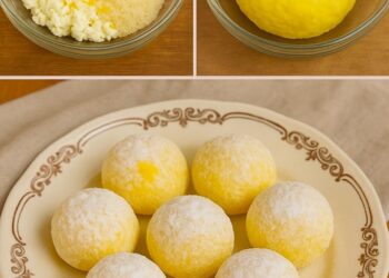 Fertig in 5 Minuten und sparsam in einer Zeit: Tartufini al Limone senza cottura, frisch und unwiderstehlich! Perfekt für das Anwesen