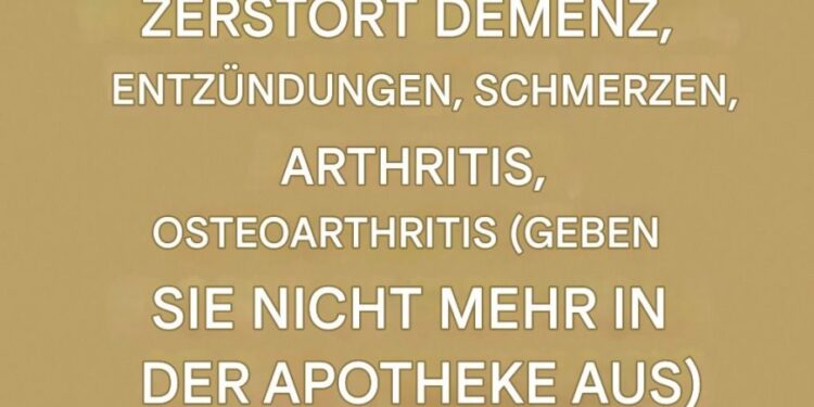 Salbei: Ein natürliches Heilmittel für die Gesundheit des Gehirns, Entzündungen und Gelenkschmerzen