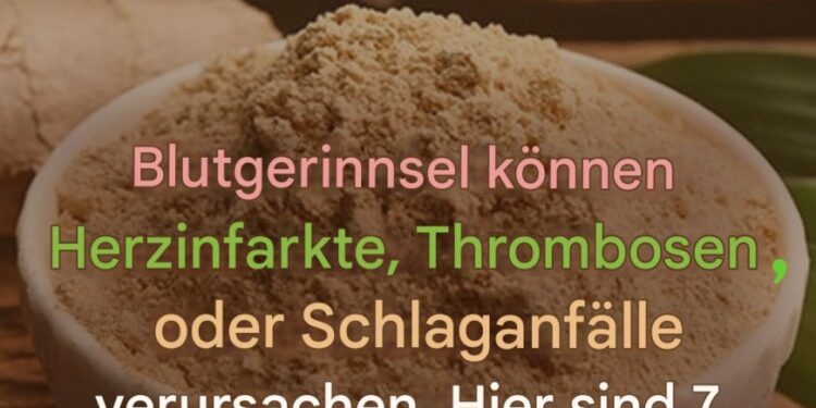 7 starke blutverdünnende Lebensmittel, die Sie kennen sollten