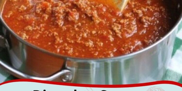 Die echte Sauce Bolognese – (Originalrezept aus Italien)