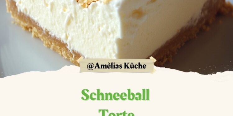 Schneeball Torte