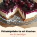 Philadelphiatorte mit Kirschen
