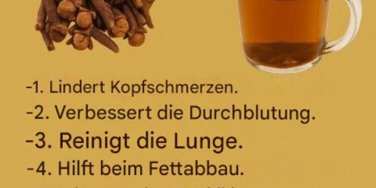 Nelkentee: Nutzen, Rezepte und Vorsichtsmaßnahmen