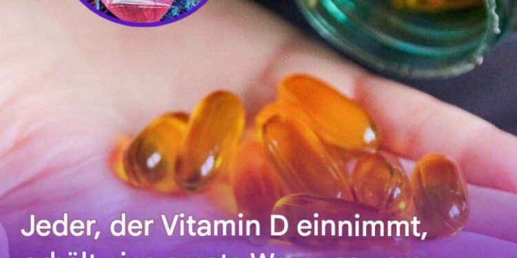 Apotheker warnt alle, die Vitamin D einnehmen
