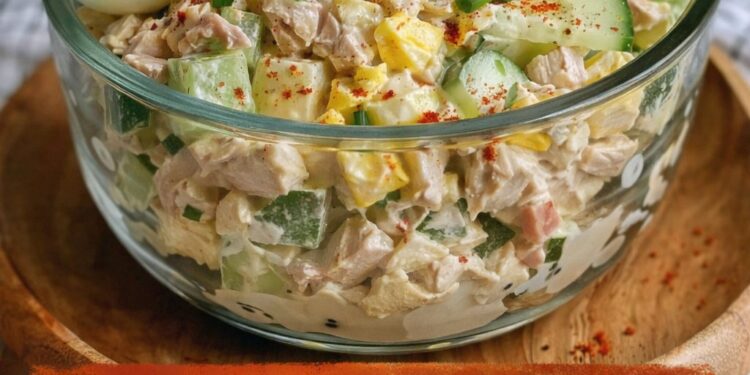 Fix gemacht und richtig lecker: Thunfischsalat mit Ei