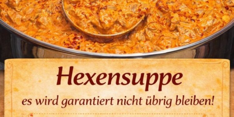 hexensuppe schmeckt wie ein zauber auf dem teller