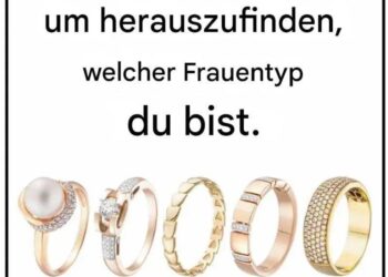 Wähle einen Ring und finde heraus, welcher Frauentyp du bist.