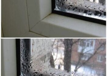 Meine PVC-Fenster bleiben im Winter trocken. Ich erkläre Ihnen in 3 Minuten, wie Sie Kondenswasserbildung vermeiden können (meine praktischen Tipps).
