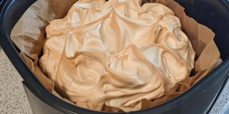 Pavlova aus der Heißluftfritteuse