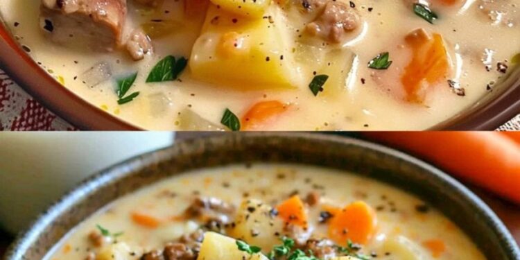 Boahh das macht meine Familie sehr lange satt, Hamburger Suppe die immer gelingt