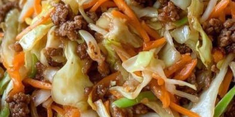 Konnte ich täglich essen, Chinakohl mit Hackfleisch in 30 Minuten