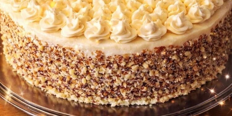 Alte schlesische Pudding Buttercreme Torte