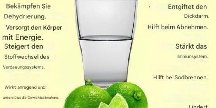 Zitronenwasser: Eine einfache Gewohnheit, die Ihre Gesundheit morgens und abends verändert