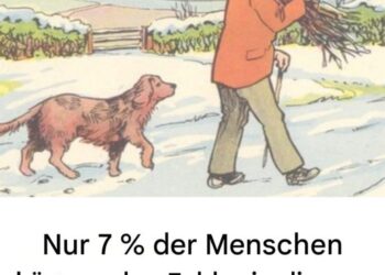 Wo ist der Fehler im Bild? Nur wer sehr aufmerksam ist, kann es finden!