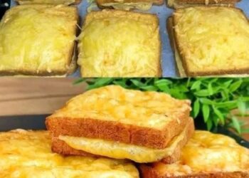 Käsetoast aus der Heißluftfritteuse