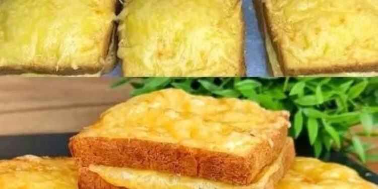 Käsetoast aus der Heißluftfritteuse