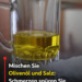 MISCHEN SIE OLIVENÖL UND SALZ: Sie werden die nächsten Jahre keine Schmerzen verspüren.