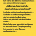 Ich bin um 3 Uhr morgens aufgewacht, um Wasser zu holen…