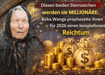 Diesen beiden Sternzeichen werden sie Millionäre: Baba Wanga prophezeite ihnen für 2026 einen beispiellosen Reichtum.