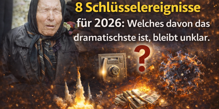 Vanga prognostiziert 8 Schlüsselereignisse für 2026: Welches davon das dramatischste ist, bleibt unklar.