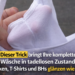 TRICK für strahlend weiße Wäsche: Ihre Socken, Hemden und BHs glänzen wie neu!