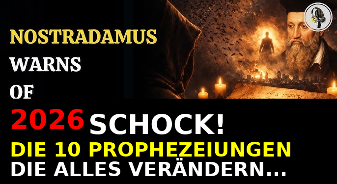Der lebende Nostradamus schockiert die Welt: Seine Prophezeiung hat sich 2026 erfüllt, und er behauptet, dass uns 10 schreckliche Dinge erwarten.