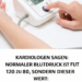 Kardiologen behaupten, der normale Blutdruck liege nicht bei 120 zu 80, sondern hier ist Folgendes: Das müssen Sie wissen, wir haben alle falsch gemessen.