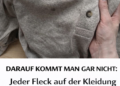 DAS WÜRDEN SIE NIE VERGESSEN: Dieses günstige Produkt, das wir alle zu Hause haben, entfernt alle Flecken aus der Kleidung! (FOTO)