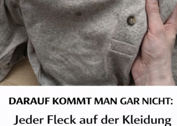 DAS WÜRDEN SIE NIE VERGESSEN: Dieses günstige Produkt, das wir alle zu Hause haben, entfernt alle Flecken aus der Kleidung! (FOTO)
