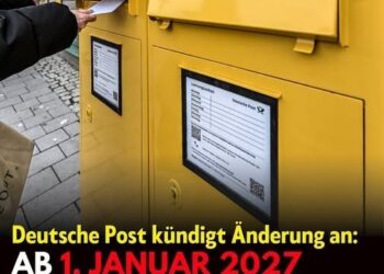 Ab 1. Januar 2027 gilt neue Regel –